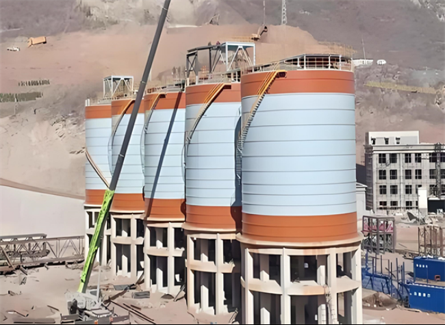 咸阳高架钢板仓